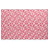 Tissu Labyrinthe rouge Géométrique (Yard)