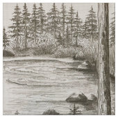 Tissu Lac Olive (Fermer)