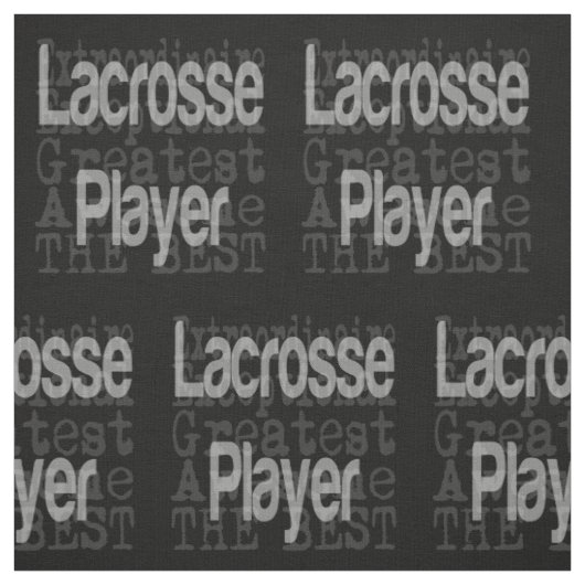 Tissu Lacrosse Player Extraordinaire (Échantillon)