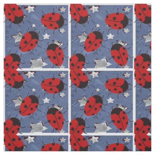 Tissu Ladybug (Échantillon)