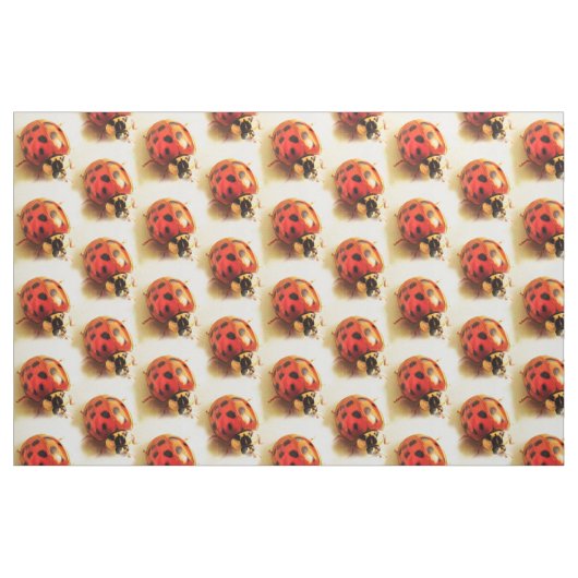 Tissu Ladybug Fabric (Fat Quarter)