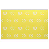 Tissu Laine de blé blanc jaune Première monographie (Yard)