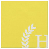 Tissu Laine de blé blanc jaune Première monographie (Fermer)