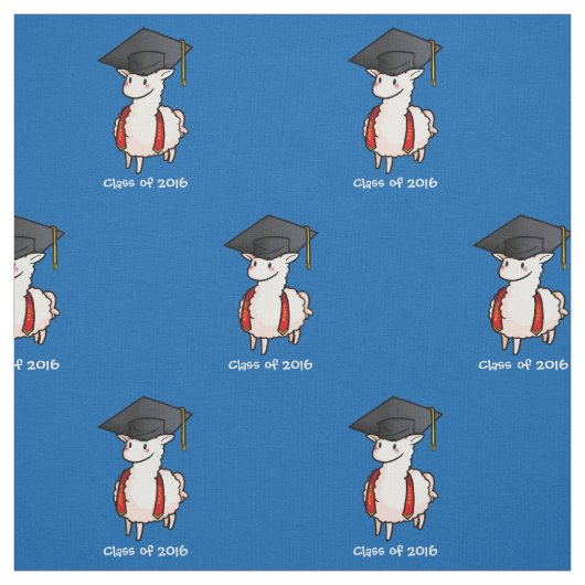 Tissu Lama d'obtention du diplôme (Échantillon)