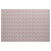 Tissu Lamas sur le motif de rayures (Yard)