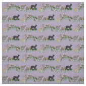 Tissu Lamb Meadow (Lilas) (Échantillon)