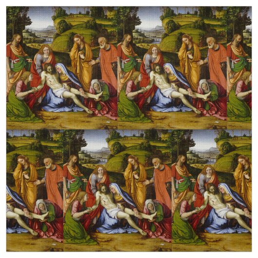 Tissu Lamentation par Andrea Solario (Échantillon)