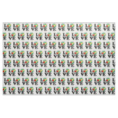 Tissu L'Amour De Guyane Souriant Drapeau Guyanais (Yard)