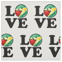 L'Amour De Guyane Souriant Drapeau Guyanais