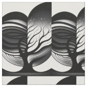 Tissu L'amour de l'arbre du coeur (Fermer)