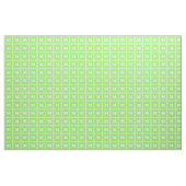 Tissu Landes vertes de chaux monogrammes (Yard)