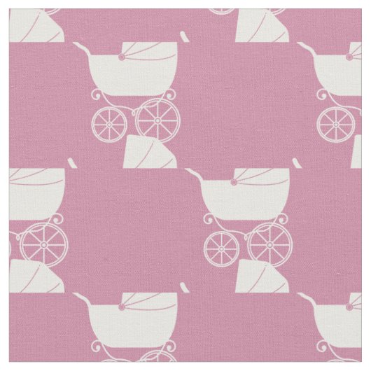 Tissu Landième de bébé rose (Fermer)