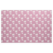 Tissu Landième de bébé rose (Fat Quarter)