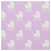 Tissu Landième Poussette Bébé Violet (Échantillon)