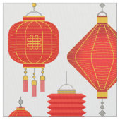 Tissu lanternes chinoises (fermé)