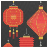 Tissu lanternes chinoises (fermé)