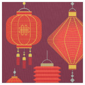 Tissu lanternes chinoises (fermé)