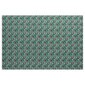 Tissu Lapin blanc en rose (Yard)