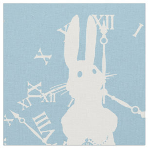 Tissu Lapin blanc tard