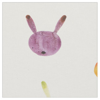 Tissu Lapin coloré