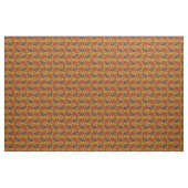 Tissu Lapin d'automne en rouge (Yard)