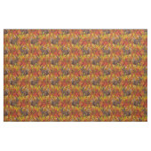 Tissu Lapin d'automne en rouge (Fat Quarter)