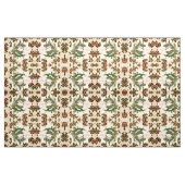 Tissu Lapin de flocon de neige de houx (Yard)