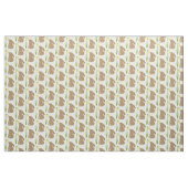 Tissu Lapin de Pâques et fleur de jonquille (Yard)