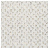 Tissu Lapin heureux Kawaii (Fermer)