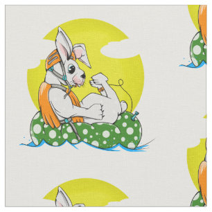 Tissu Lapin portant un gilet de sauvetage