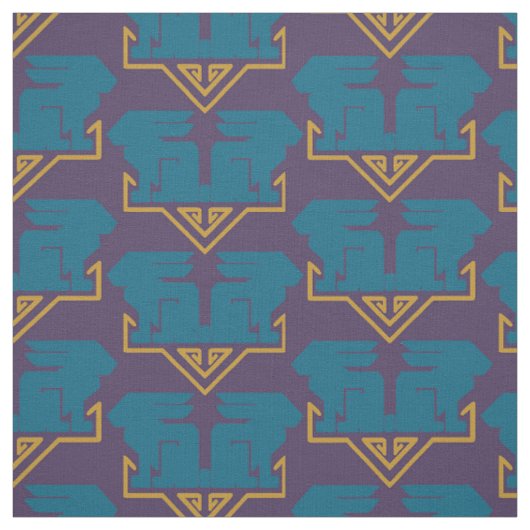 Tissu Lapins Art déco (Échantillon)