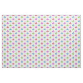 Tissu Lapins colorés mignons (Fat Quarter)