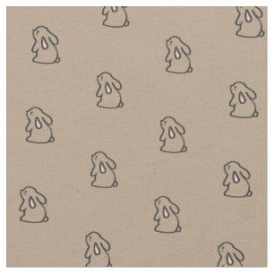 Tissu Lapins d'houblon de Hoppity
