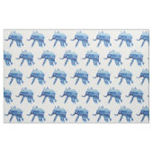 Tissu L'Art Eléphant Cute Mandala (Fat Quarter)