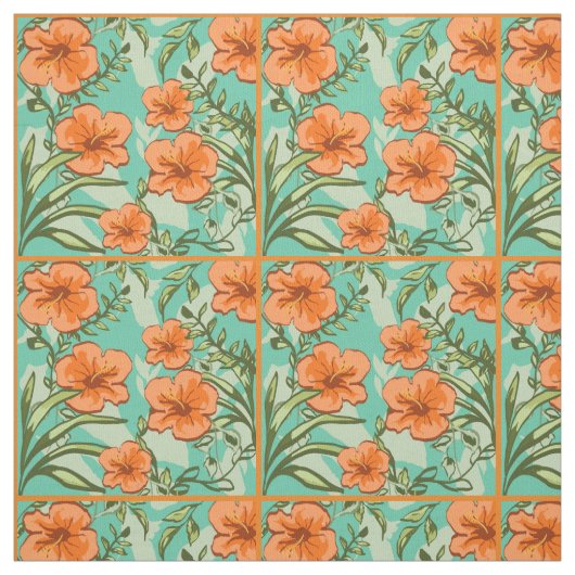 TISSU L'ART HAÏIEN (Échantillon)