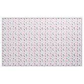 Tissu Lashes avec motif de parties scintillant rose (Yard)