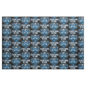 Tissu L'astronaute zombie va bien (Fat Quarter)