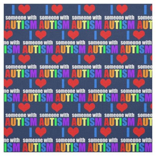 Tissu L'autisme (Échantillon)