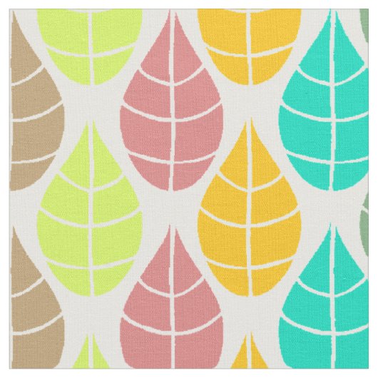 Tissu L'automne de Freddie la feuille (Fermer)