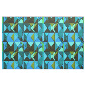 Tissu L'autoroute bleue.... (Fat Quarter)