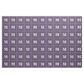 Tissu Lavande Monogramme (Fat Quarter)