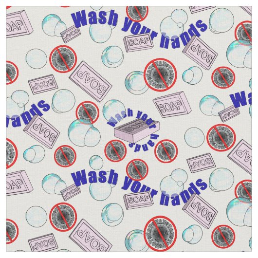 Tissu Laver tes mains (Fermer)