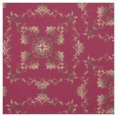 Tissu Le baroque d'or de Bourgogne (Échantillon)
