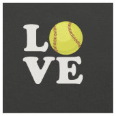 Tissu Le base-ball d'amour (Fermer)