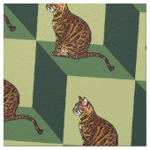 Tissu Le Bengale sur une boîte (Détail)