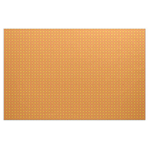 Tissu Le cercle de style des années 70 Orange