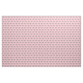Tissu le chat coon principal rose (Yard)