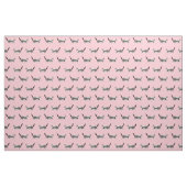 Tissu le chat coon principal rose (Fat Quarter)