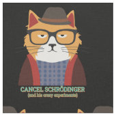 Tissu Le chat de Schrodinger (Fermer)