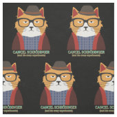 Tissu Le chat de Schrodinger (Échantillon)